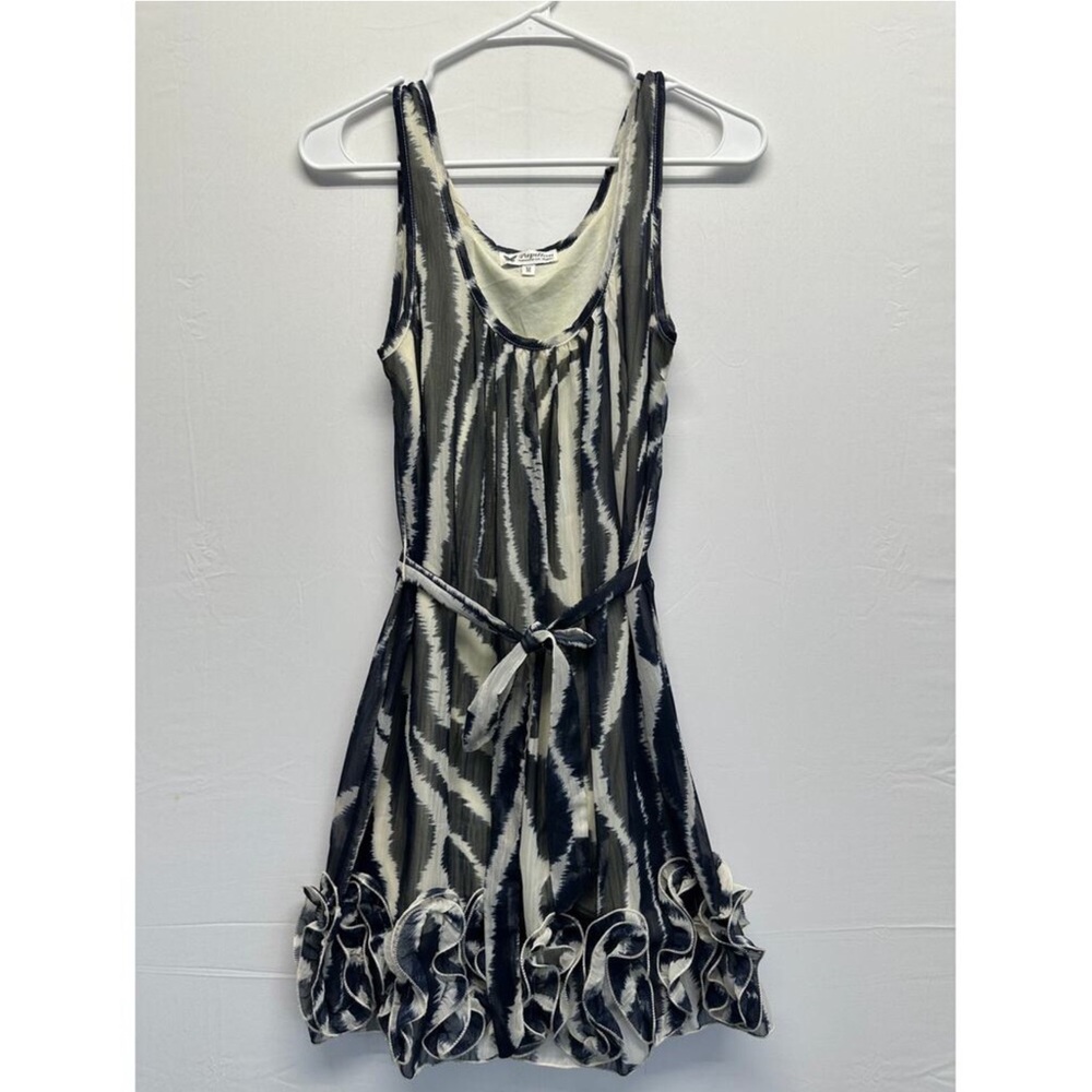 Papillon Blanc Black and Cream Dress
